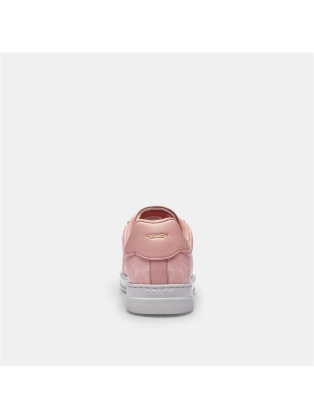 NEW Coach High Line CBT39 Powder Pink Signature Sneakers Size 6.5 NIB - Picture 6 of 10
